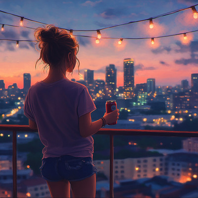 Night breeze and canned beer Front Cover