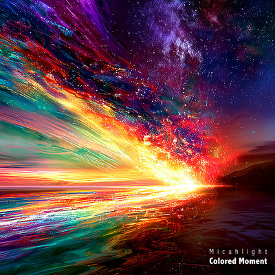 Colored Moment (feat. Shiori Sasaki) Front Cover