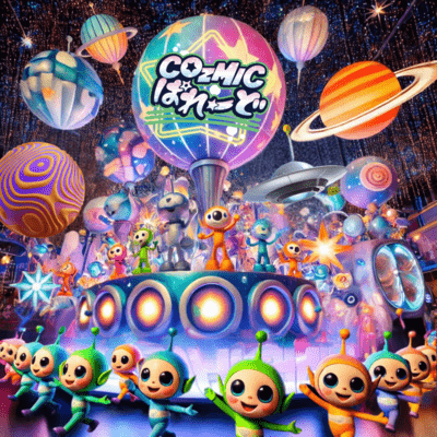 COzMICぱれーどのジャケット写真