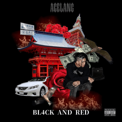 +BL4CK AND RED+ Front Cover