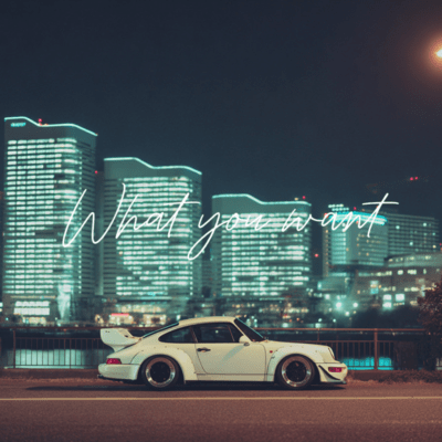 What you wantのジャケット写真
