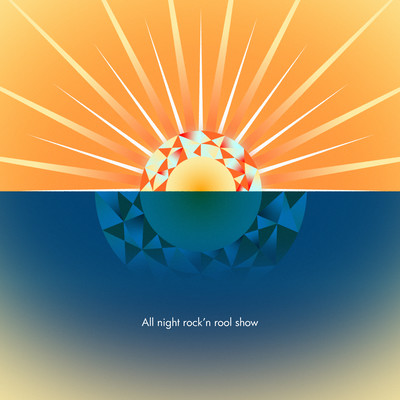 All night rock 'n' roll show Front Cover