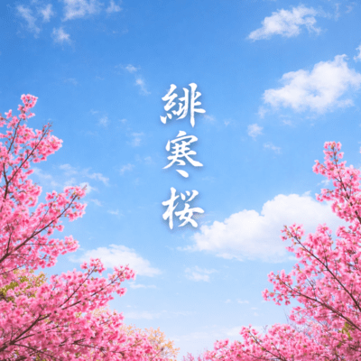 緋寒桜のジャケット写真