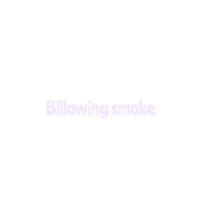 Billowing smoke Front Cover