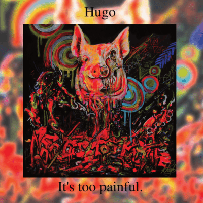 It's too painful.のジャケット写真