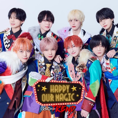 Happy Our Magic (8人 ver.)のジャケット写真