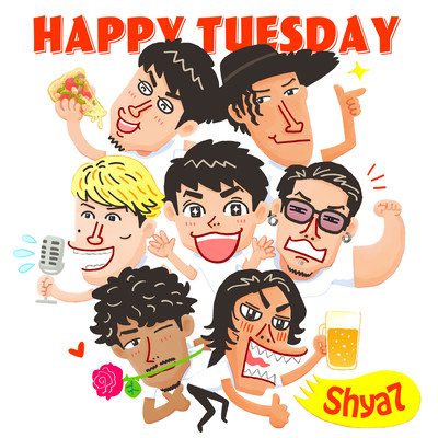 Happy Tuesday Front Cover