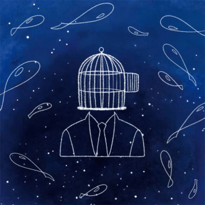 Underwater birdcage Front Cover