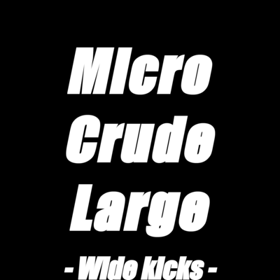 Wide kicksのジャケット写真