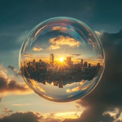 soap bubble Front Cover