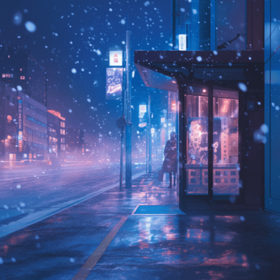 Nightwalk in Sapporo Front Cover