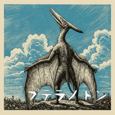 Pteranodon Front Cover