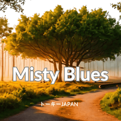 Misty Blues Front Cover