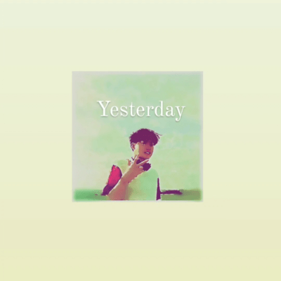 Yesterday Front Cover