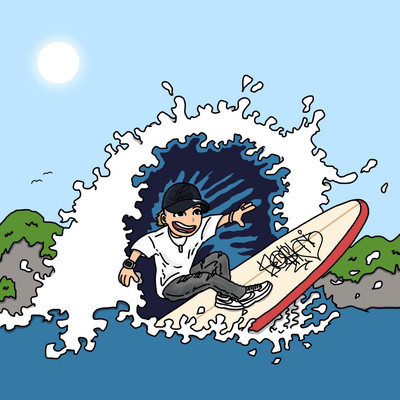 WAVE (feat. KO$HI) Front Cover