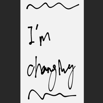 I'm changingのジャケット写真