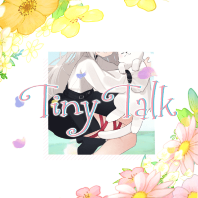 tiny talk Front Cover