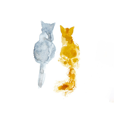 Two cats Front Cover