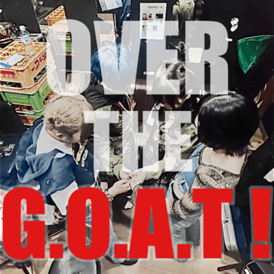 OVER THE G.O.A.T ! Front Cover