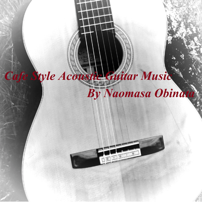Cafe Style Acoustic Guitar Music Front Cover