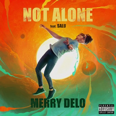 NOT ALONE (feat. SALU)のジャケット写真