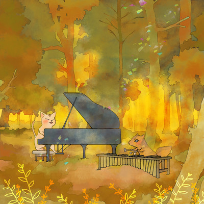 The warmth of the forest Front Cover