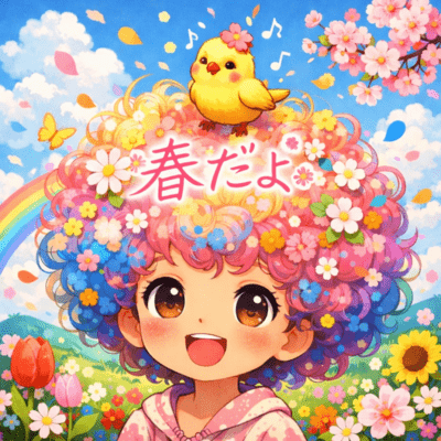 It's spring Front Cover