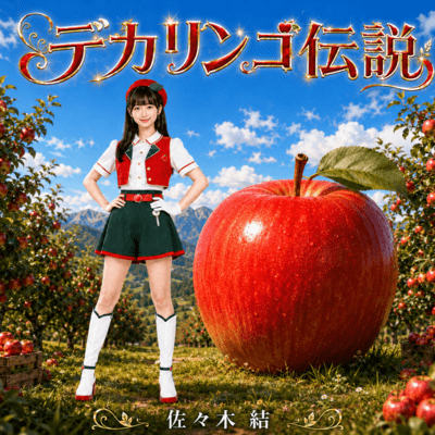 デカリンゴ伝説のジャケット写真