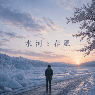 Glaciers and Spring Breeze Front Cover