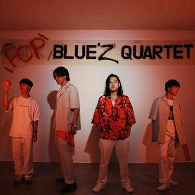 POP BLUE'Z QUARTET Front Cover
