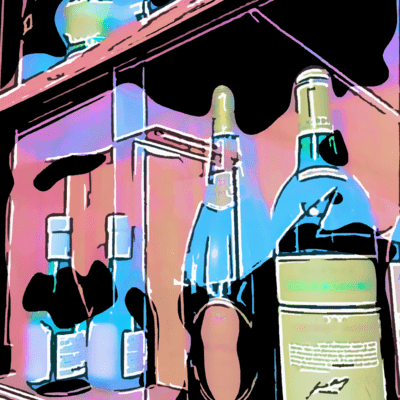 Cheers with Dom Perignon Front Cover