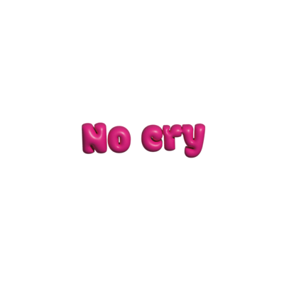 No cry Front Cover