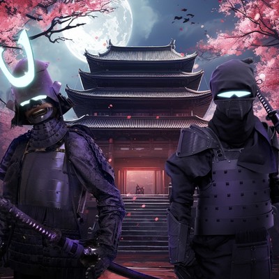 SAMURAI-NINJA The Third Front Cover