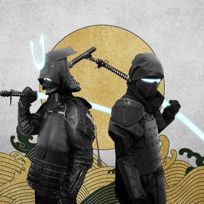 Samurai Ninja The Sixth Raimei Front Cover