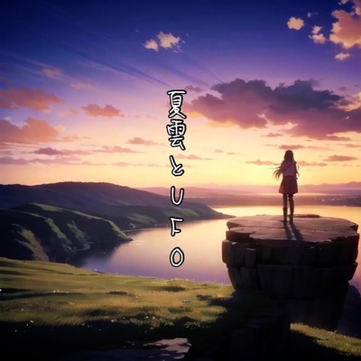 summer clouds&UFO Front Cover