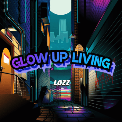 Glow up Living Front Cover