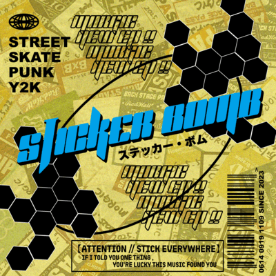 STICKER BOMB Front Cover