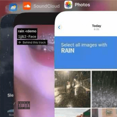 RAIN (feat. 2-Face) Front Cover