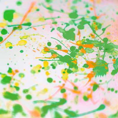 Orange and green Front Cover