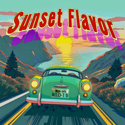 Sunset Flavor Front Cover