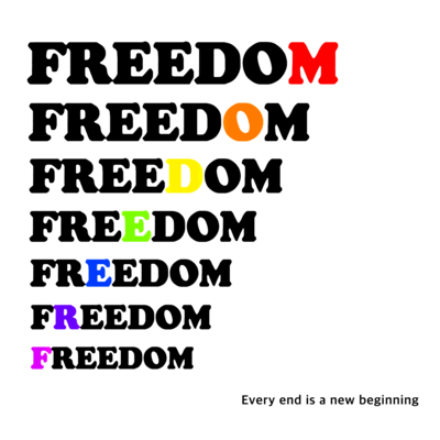 Every end is a new beginning Front Cover