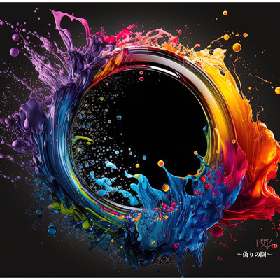 偽りの園のジャケット写真