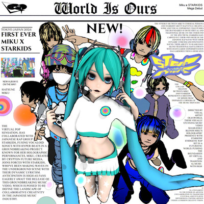 World is Ours (feat. 初音ミク)のジャケット写真