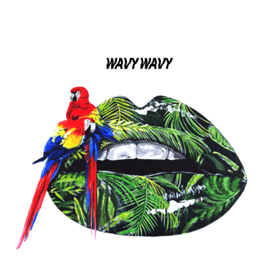 WAVY WAVY (feat. SHISHINOODOSHI) Front Cover