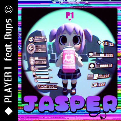 PLAYER 1 (feat. Rups) Front Cover