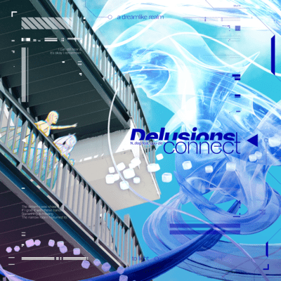 Delusions connect (feat. quu-zie) Front Cover