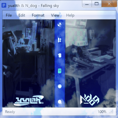 Falling sky (feat. yualith) Front Cover