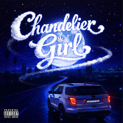chandelier girl Front Cover