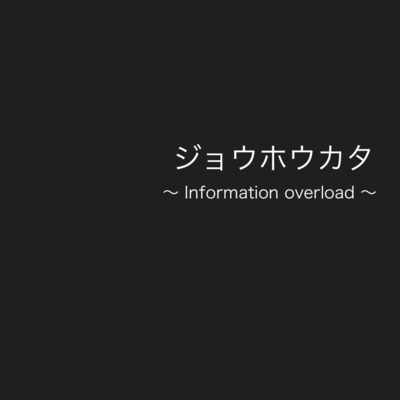 Information overload Front Cover