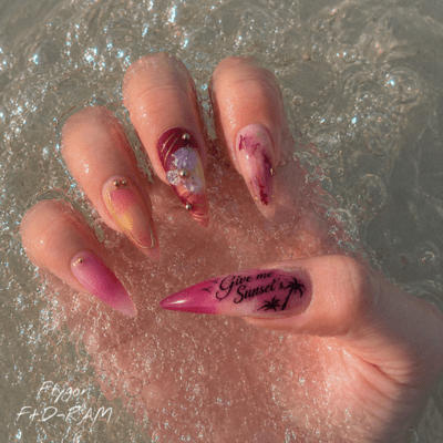 Give Me Sunsets (feat. D-RAM)のジャケット写真